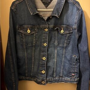 Y2K Vintage Tommy Hilfiger Classic Blue Jean Jacket